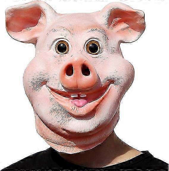 Mască de porc fericit