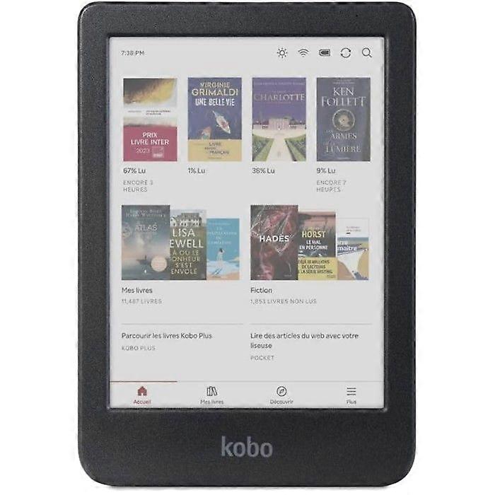 Kobo Clara Colour Black E-reader color screen