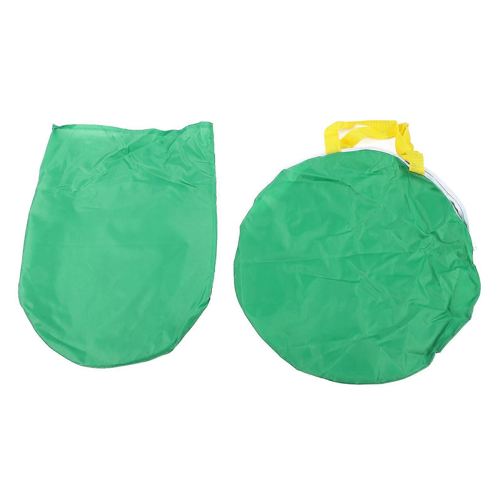 Leaf Collector PE Large Capacity Multi Handles Reusable Foldable Debris Leaf Carrier Bag Gardening Tool