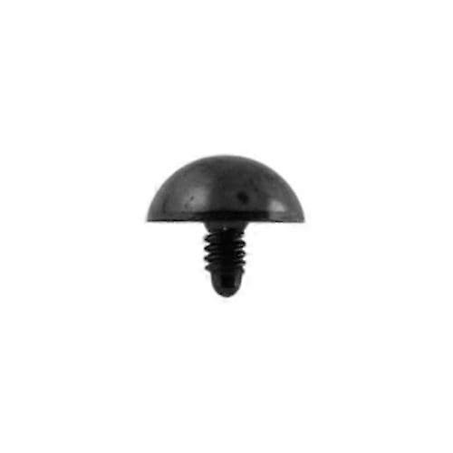 Black Half Ball Dermal Anchor Tops