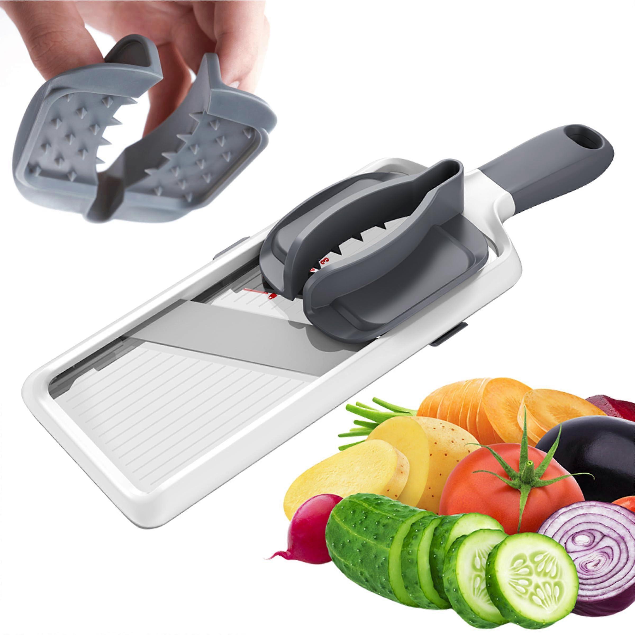 Multi Handheld Mandoline Slicer Safety Set for Meal Prep