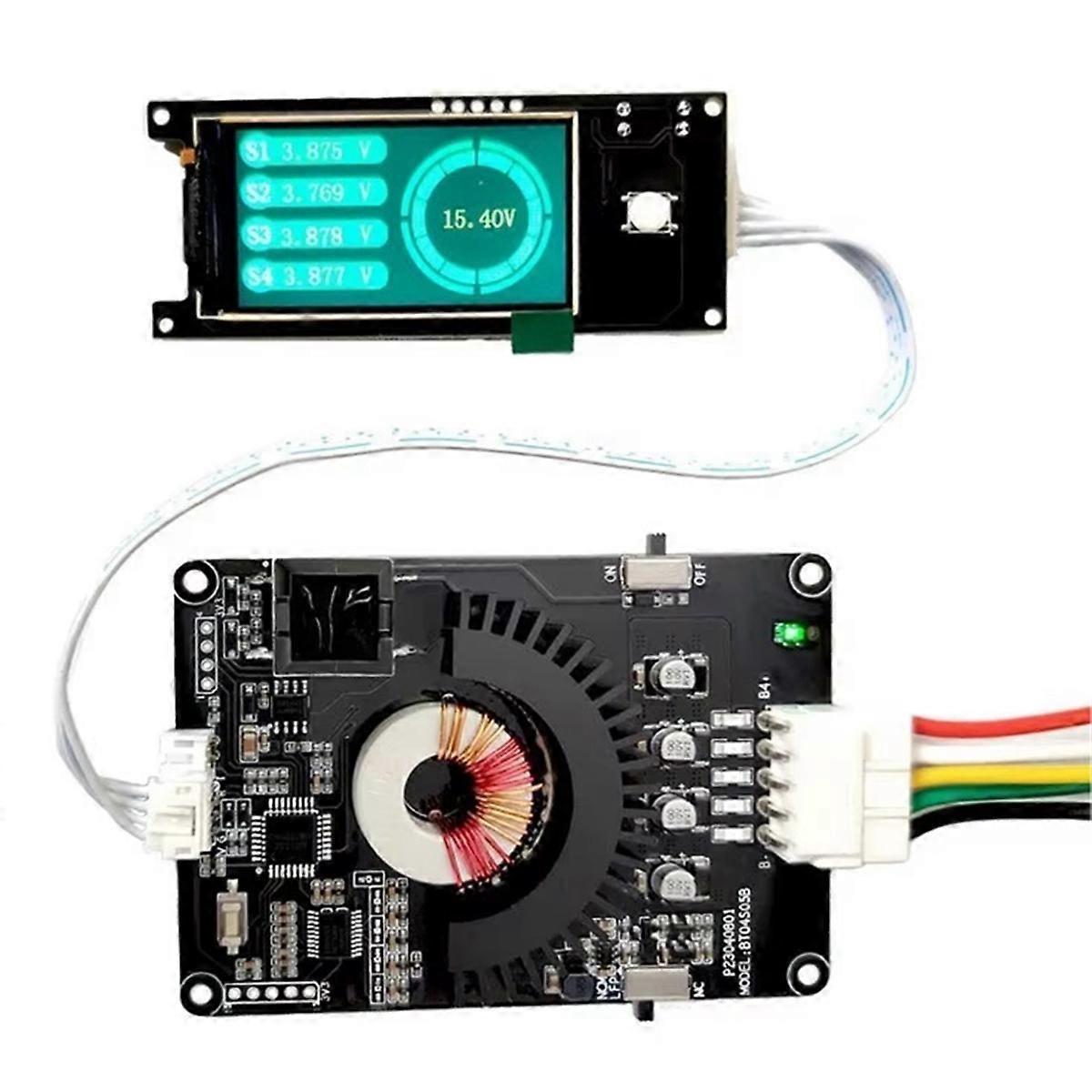 3S 4S Active Balance Board 10A Li-Ion LiFePo4 Equalizer Balancer Battery Pack Transformer Balancing