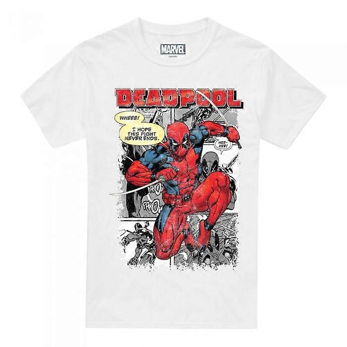 Deadpool Mens Comic Strip T-Shirt