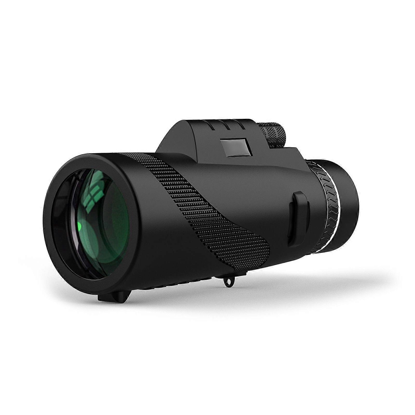 10X42 Monoculars for Adults High Powered FMC Multi-layer Coated Lenses & BAK4 Prism with Smartphone Holder & Tripod, Compact Telescope for Camping Hik