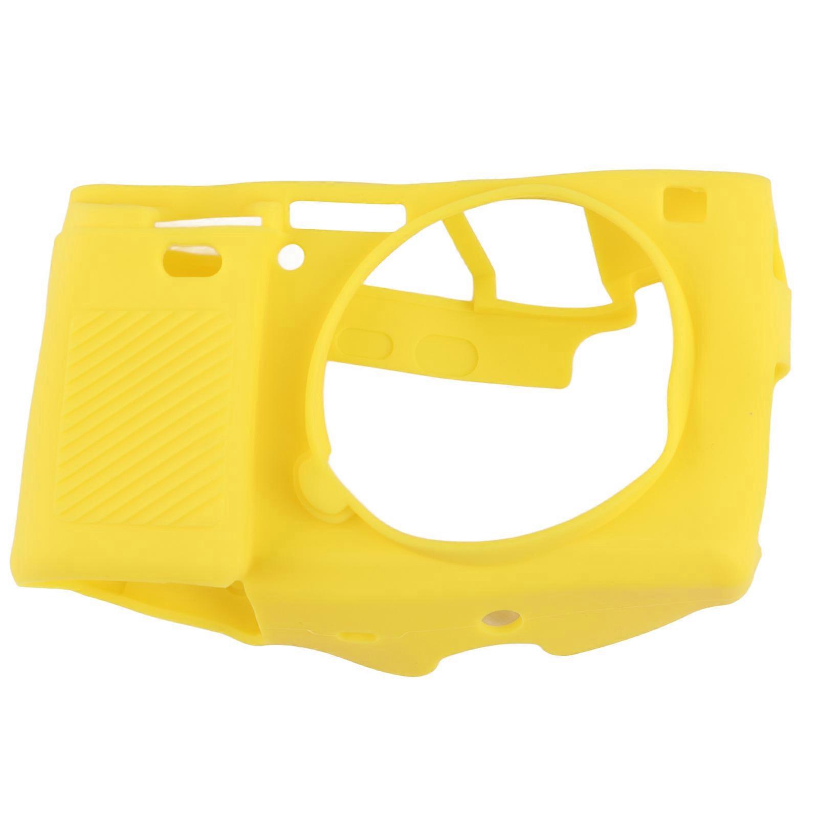 Stylish Silicone Camera Case with Strap for A6000 - Durable Protection & Easy Access