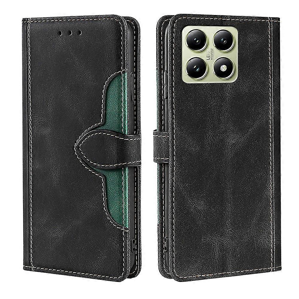 Skin Feel Magnetic Buckle Leather Phone Case