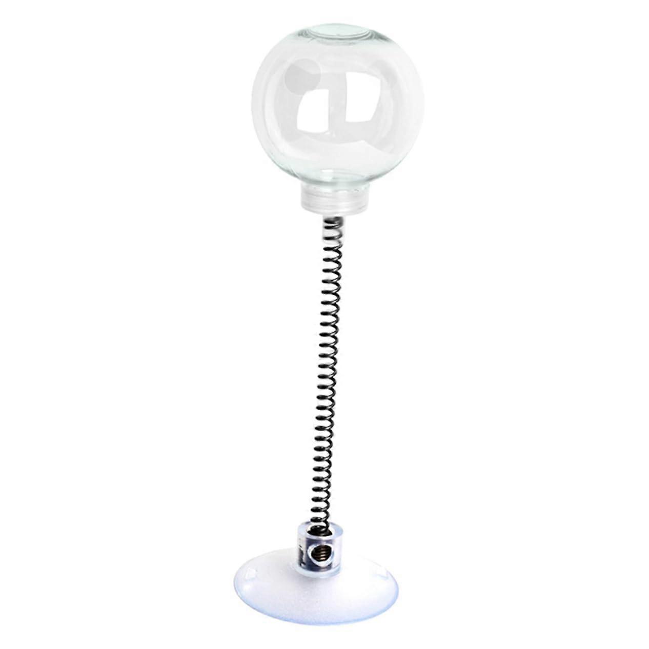 Cat Treat Dispenser Toy, Interactive Spring Toy For Cats, Puzzle Feeder With Feeding Ball Track, Indoor Cat Toy