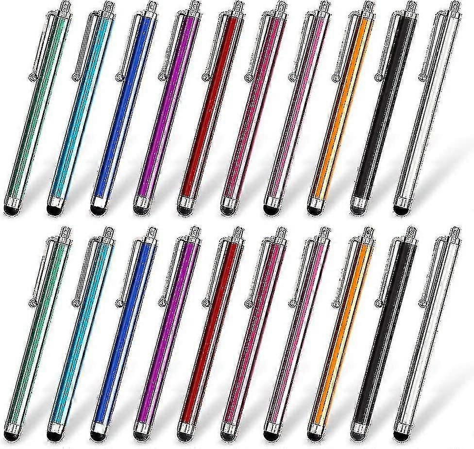 Stylus Set Of 20 Pack,compatible With All Device With Capacitive Touch Screen