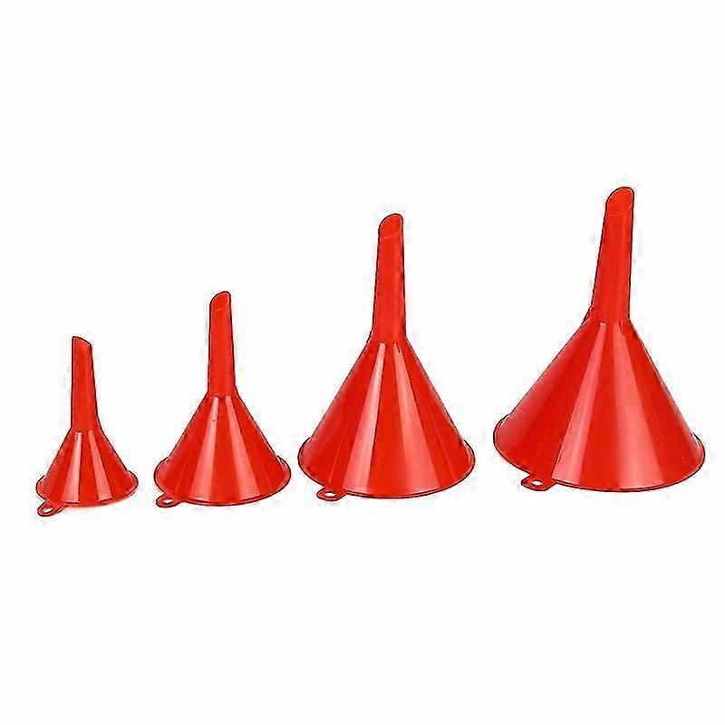 Set Of 4 Multi-purpose Multi-purpose Funnels, Funnels For Adding Various Liquids (PrettyJ)