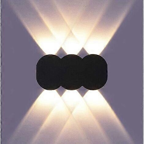 2025 Latest Model  6W LED Modern Indoor Wall Light, Rectangular Up Down Spot Wall Lighting