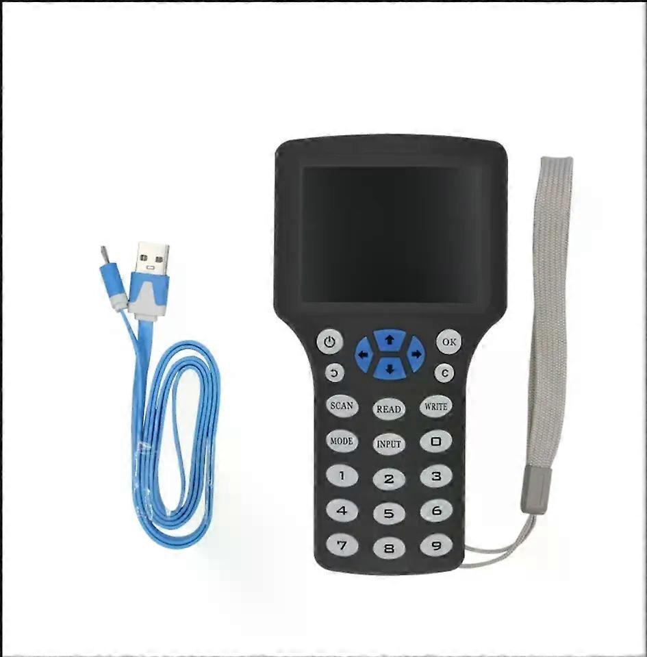 con 10 Frequency NFC Smart Card Reader Writer Duplicator iIC ID Copier USB Fob Programmer Copy Encrypted Key Replicator