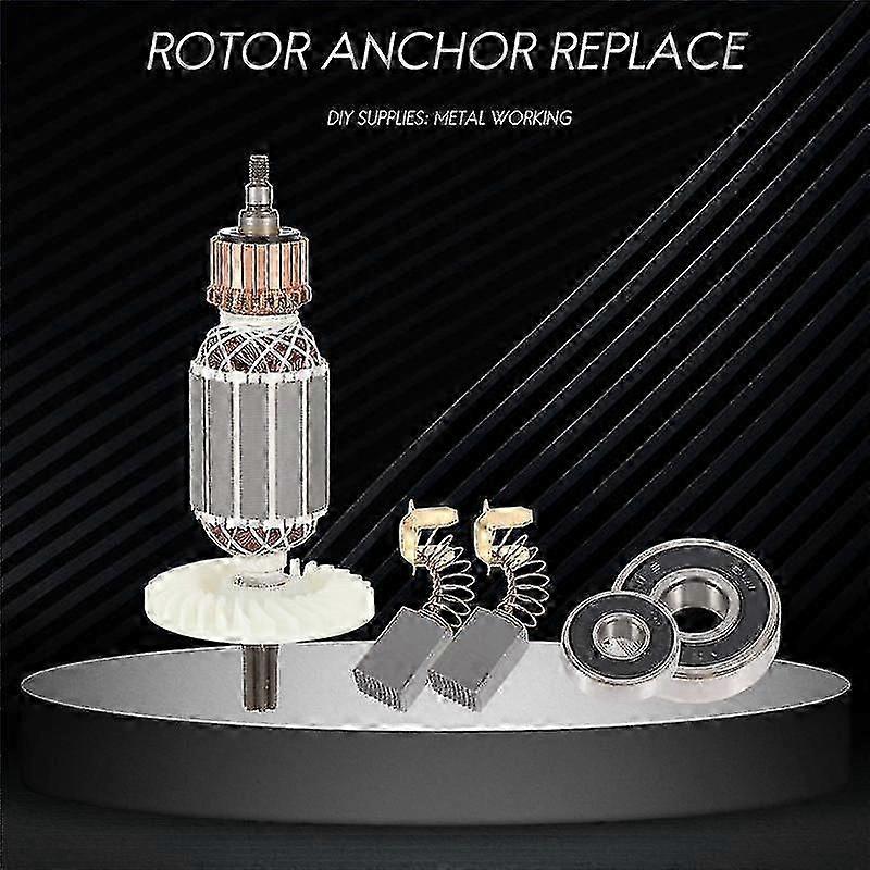 220V Rotor Anchor Replace for 360591E DH40MRY DH40M DH40MR DH40SR DH40FR Spline Hammer