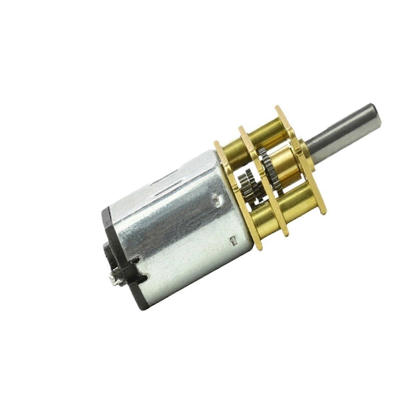 N20 Micro DC Low Speed Reduction Motor Gear Turbine Vortex 6V Worm Gear Motor for Robotics and DIY Projects