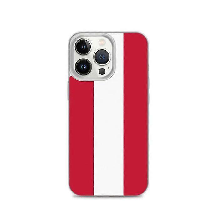 iPhone Case - Austria Flag - Flag Model - Soft - Multicolor - Compatible with iPhone 13 Pro