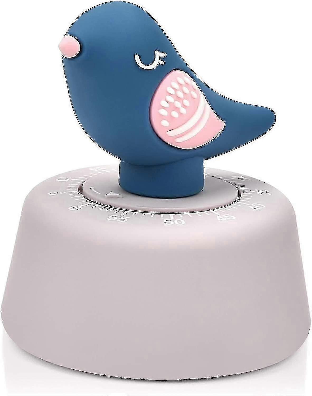 Kitchen Timer Mechanical Wind Up 60 Minutes Timer Cute Animals Cooking Timer For Kids Manage Time, Baking
