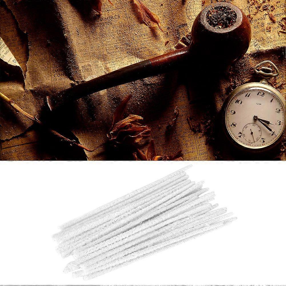 50pcs Cigarette Pipe Cleaning Pipe Maintain Tool Cotton Cleaners