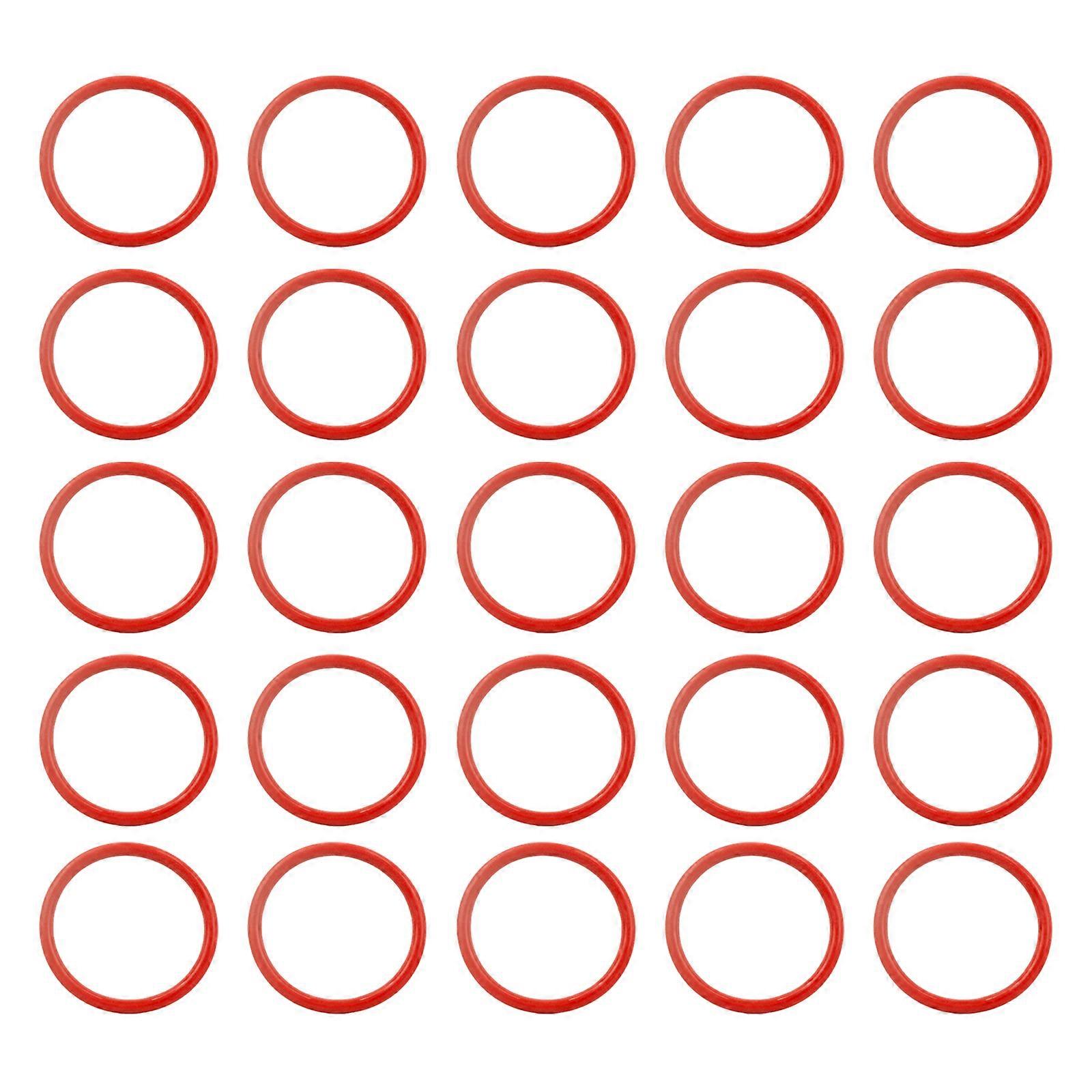 Set of 100 Professional Tool Silicone Replacement Seals Coffee Makers Spare Part Suitable for Optimal Fit and Longevity