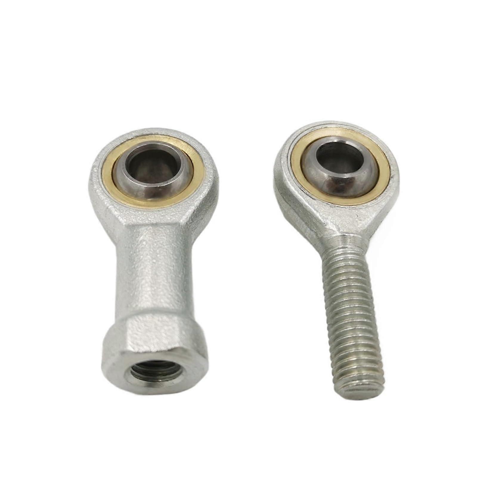 SI SIL 5-22 Metric Left Hand External Thread Right Hand Internal Thread Rod End Plain Bearings M16X1.5 2PCS