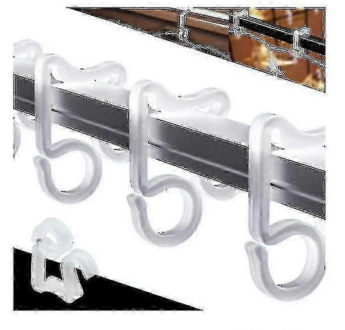 100pcs Christmas Light Clips Outdoor Hang Gutter Hooks Christmas Decoration String Lights_a_x