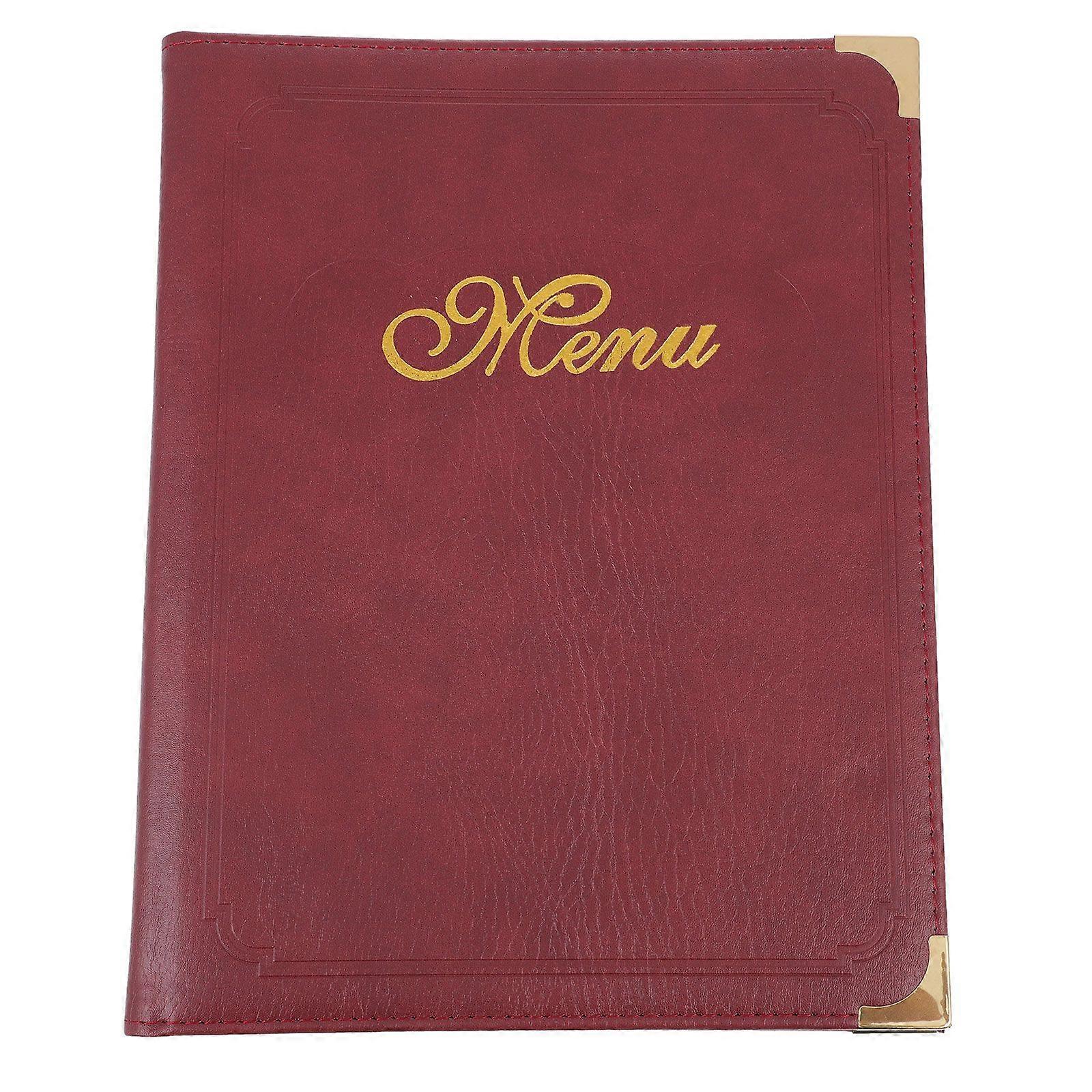 1pc Practical Menu Book Meal Price Folder Restaurant Menu Book Order Menu Book