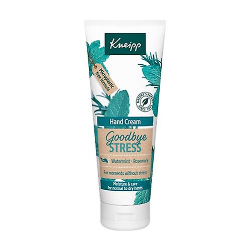 Goodbye Stress Hand Cream 75 ml of cream (Mint)