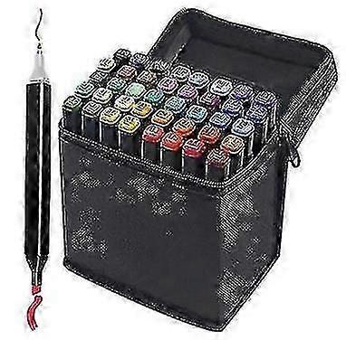 48 Pack - Pencil Case - Double Sided Pen Multi Color Z
