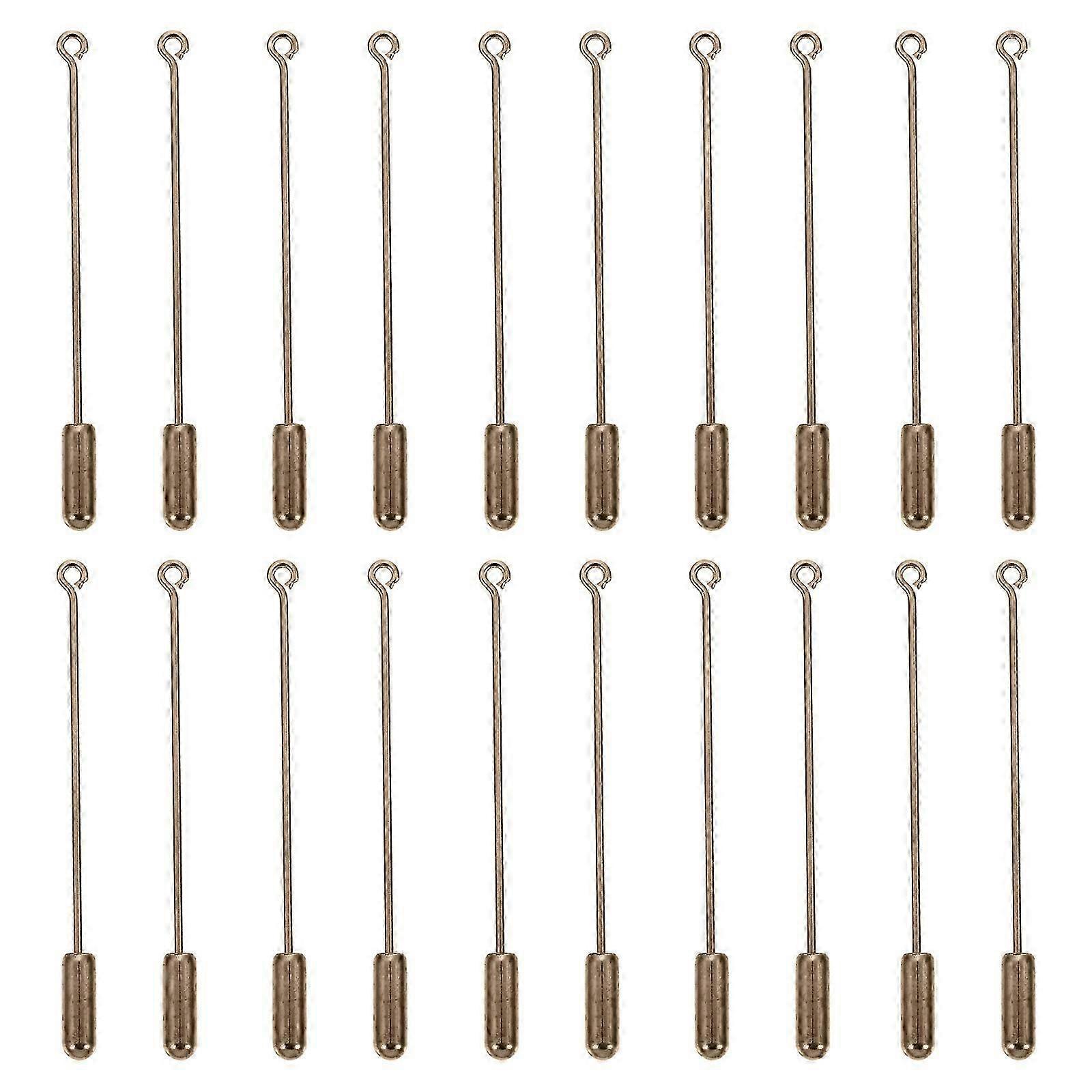 20pcs Creative DIY Brooch Accessories Long Hat Earring Accessories