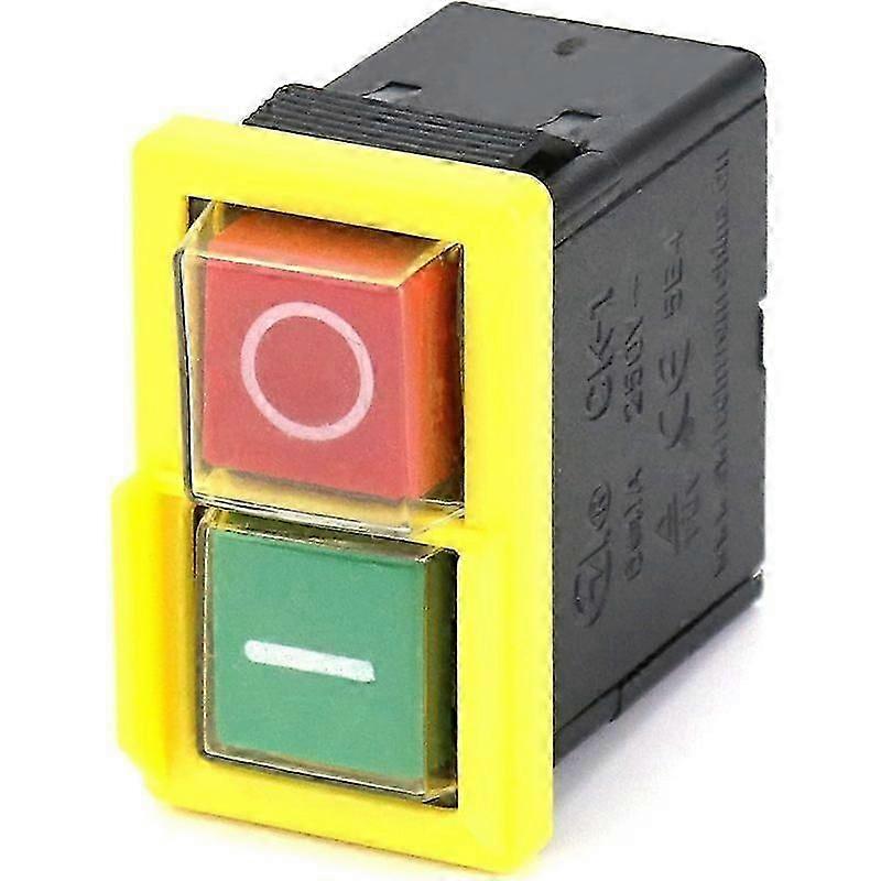 KJD 6 Universal Replacement Switch 250V 4 A, NVR Switch, Emergency Stop Switch