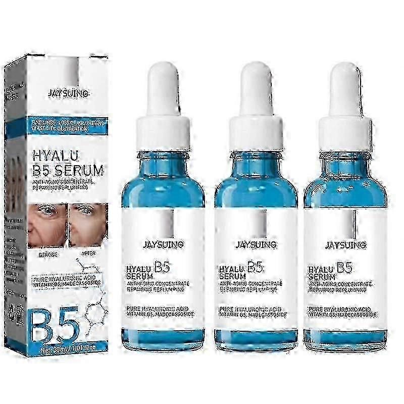 3pcs Anti-ageing Hyalu B5 Serum Anti-wrinkle Concentrate Repairing 30ml
