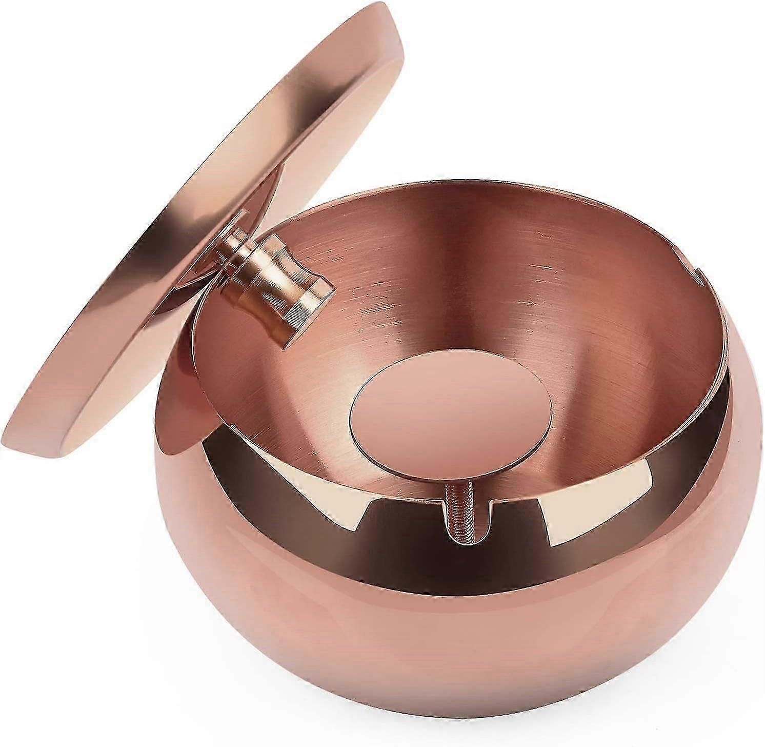 Cendrier d’extérieur en acier inoxydable avec couvercle - Conception verticale