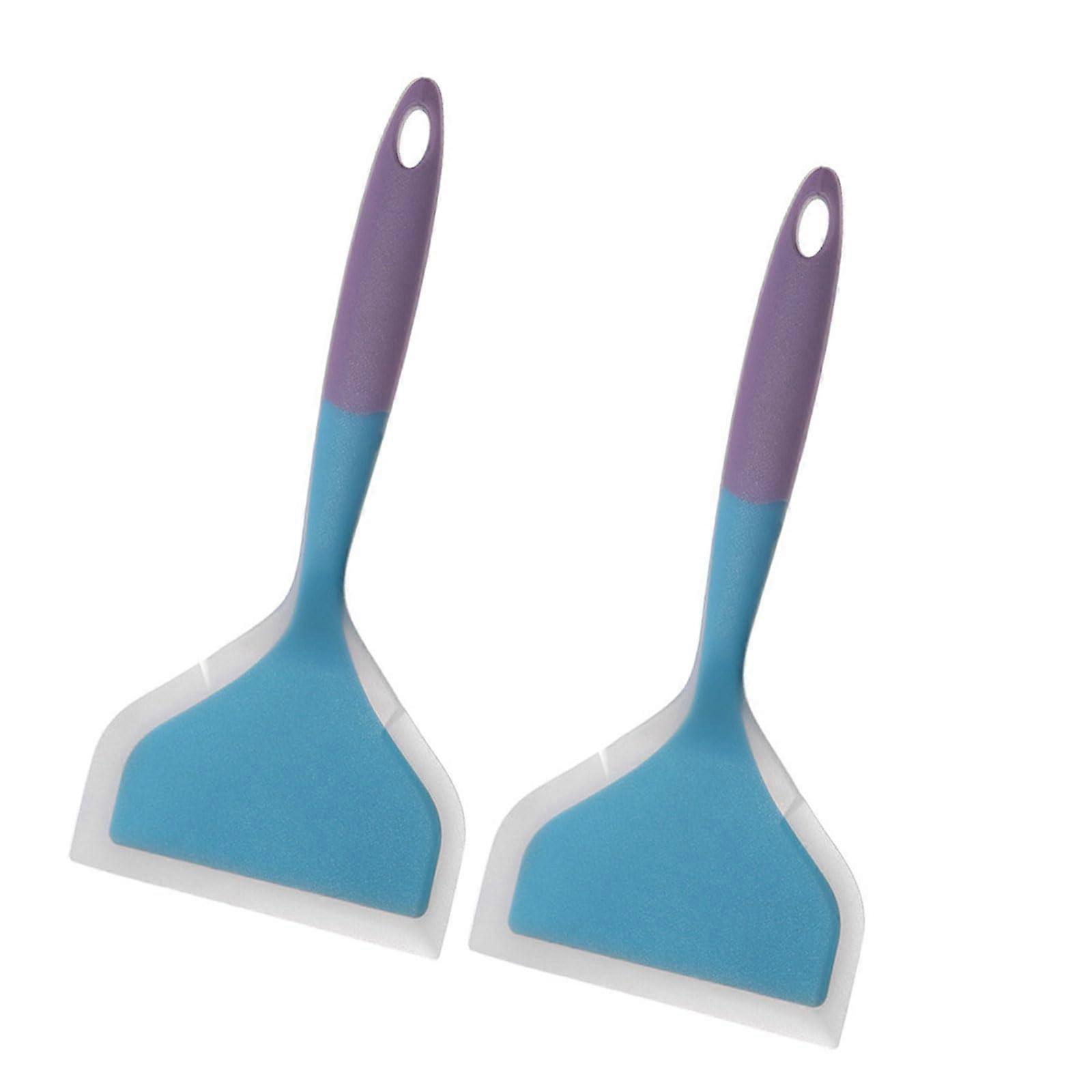 Multifunctional Silicone Cooking Tool Heat-Resistant Wide-Mouth Frying Spatula For Easy Stir-Frying And Grilling