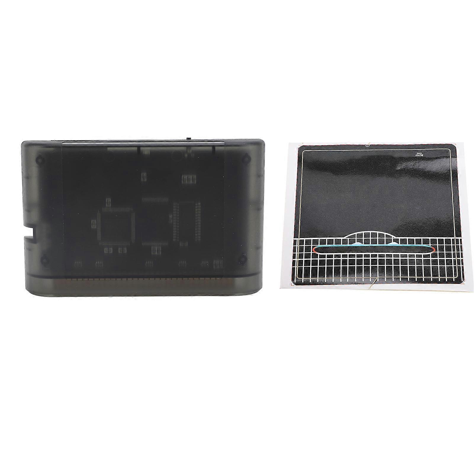 3000 in 1 Game Cassette for Genesis/Mega Drive/Master System - 8GB Memory, Black