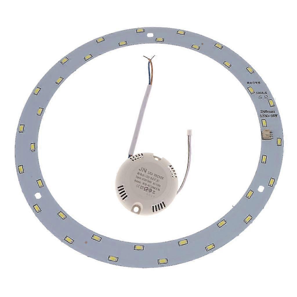 LED Module Board Ceiling Lamp Replacement Light Bulb 220V White-18W