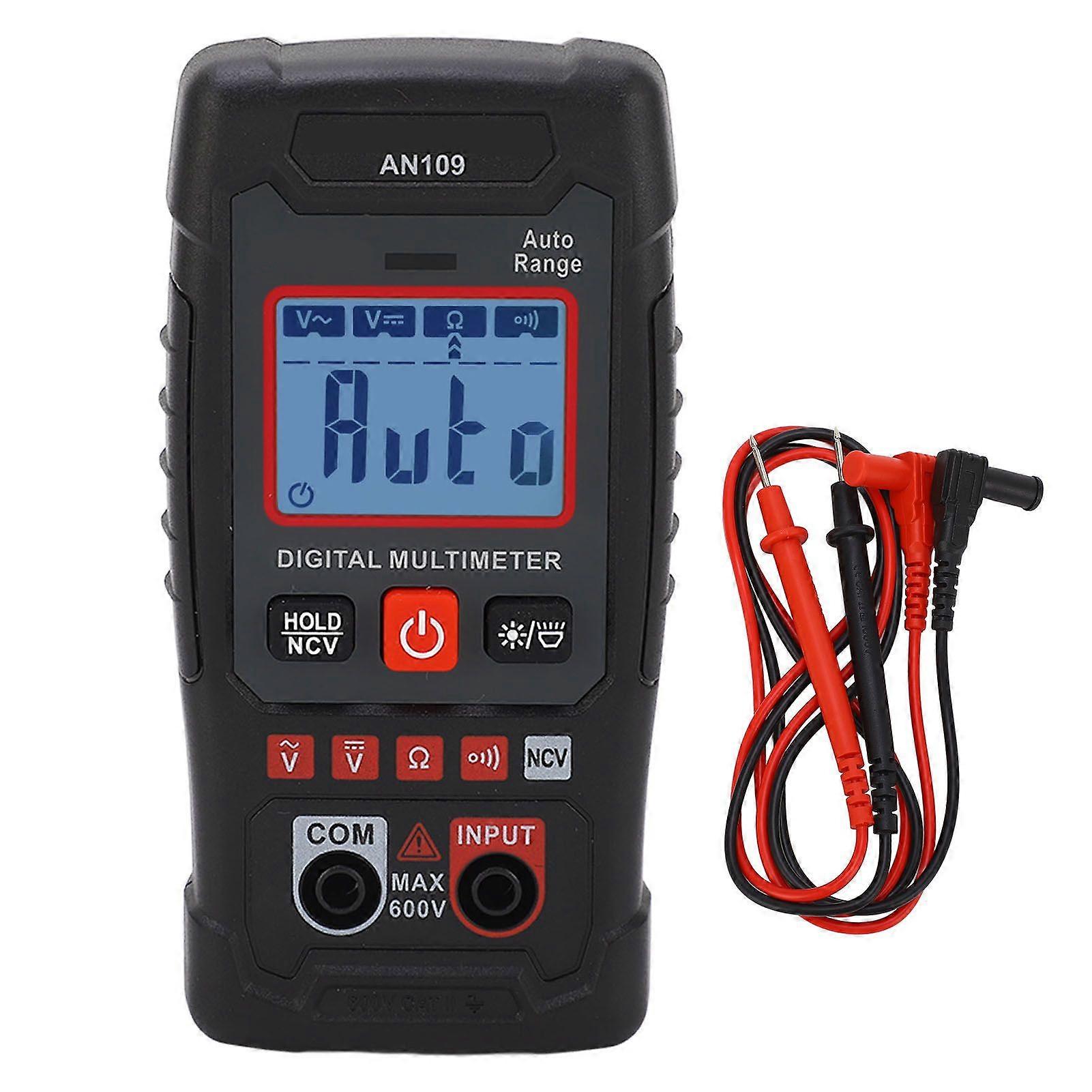 Hochwertiges Digitalmultimeter AN109, 4000 Counts, intelligente Messung