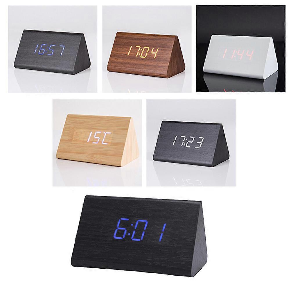 Compact Clock for Bedroom or Office with Bright Display and Alarm