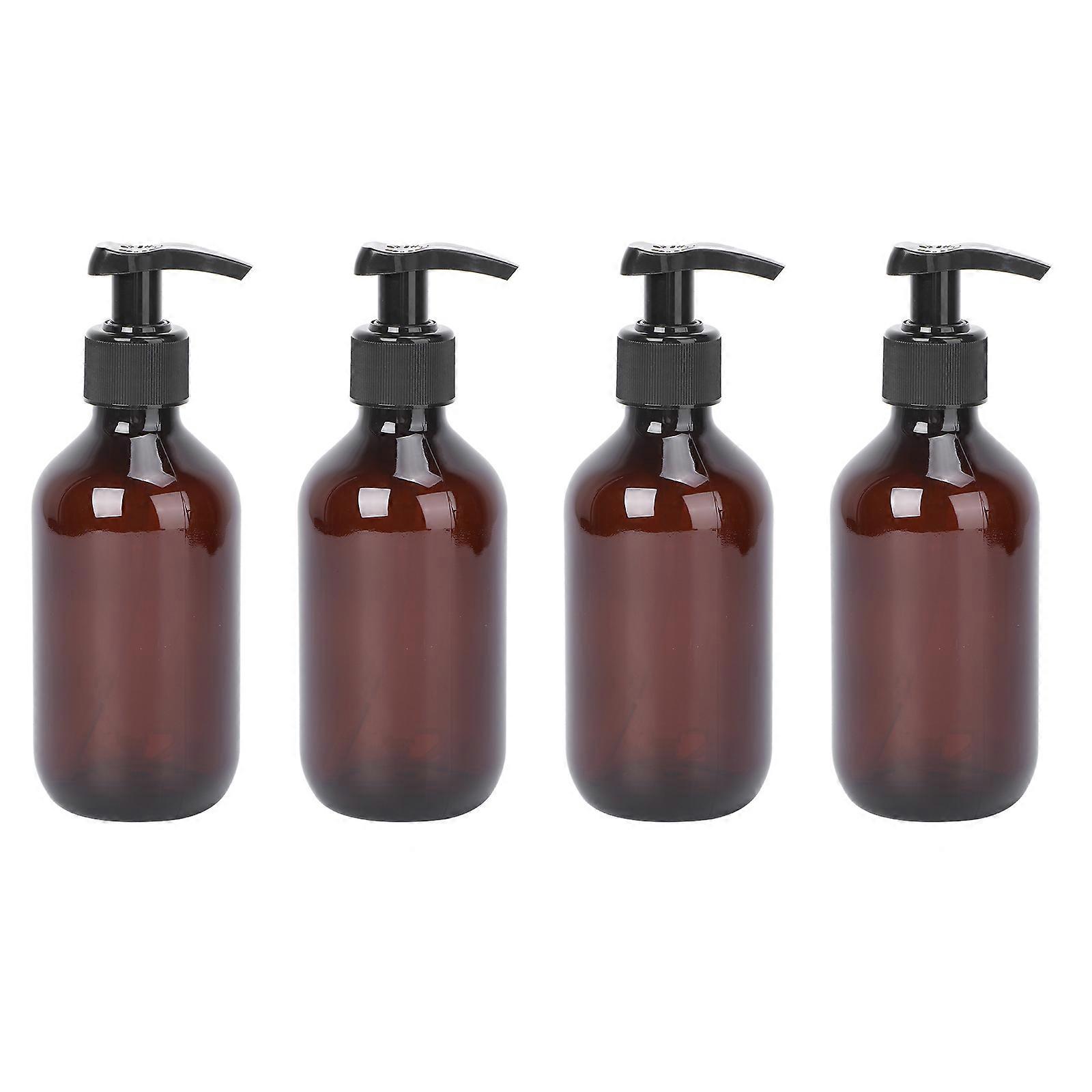 Stylish Plastic Bottle with Pump, Robust for Cosmetics, Perfect for On-the-go Use