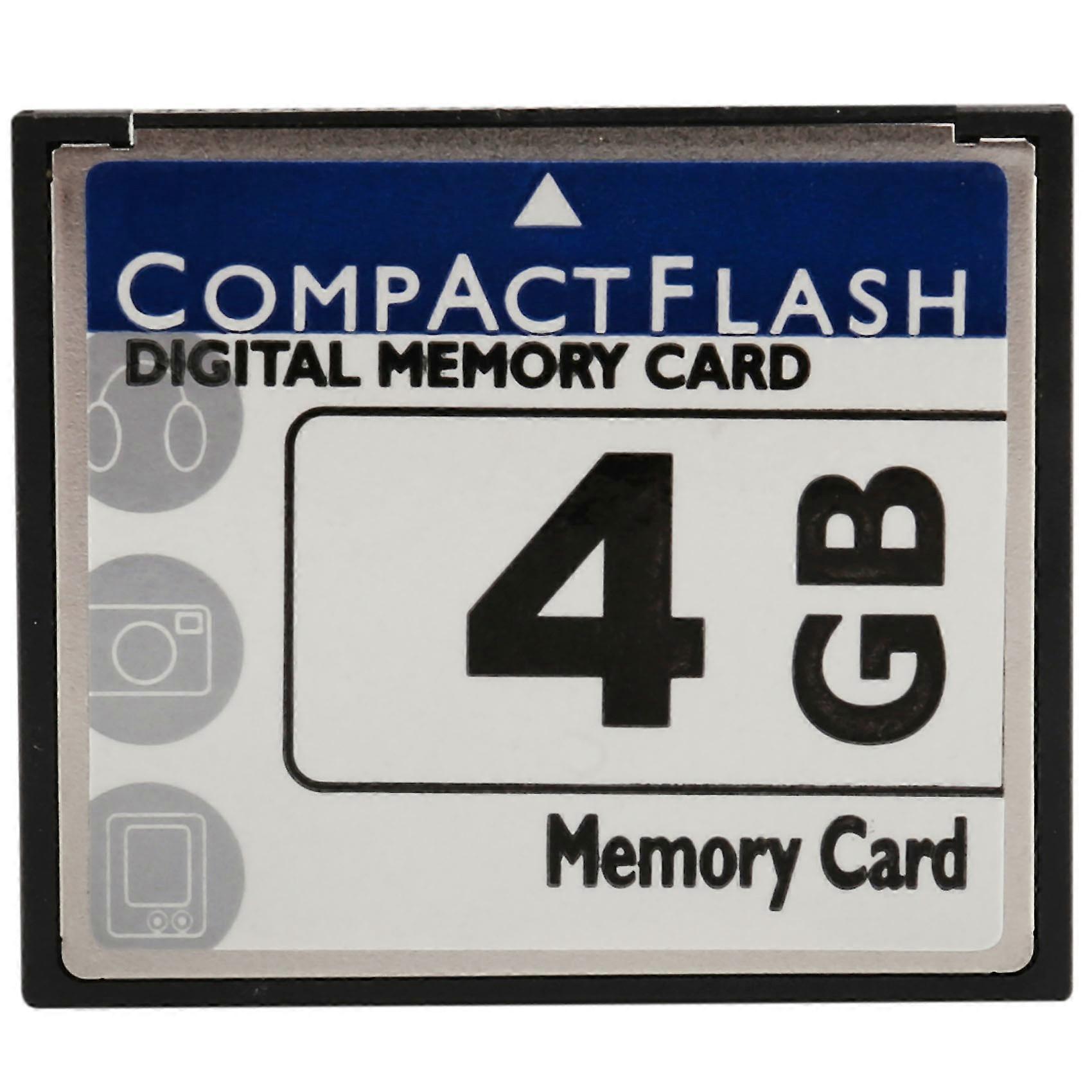 Professional 4GB Compact Flash Memory Card(White&Blue)