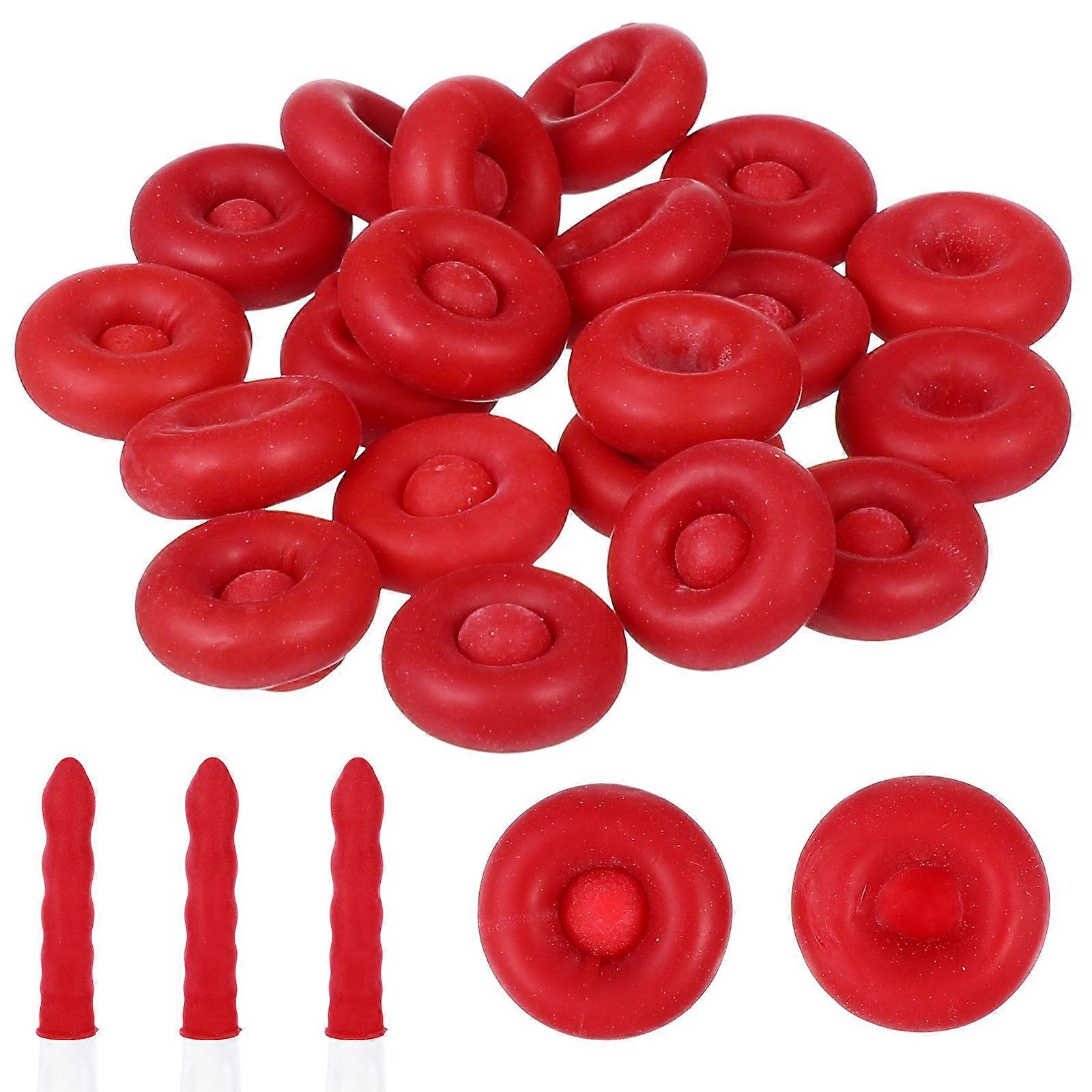 20pcs Sealing Caps for Caulk Tubes – Durable Protective Covers to Prevent Air and Moisture Exposure During Adhesive, Glue, and Paint Storage