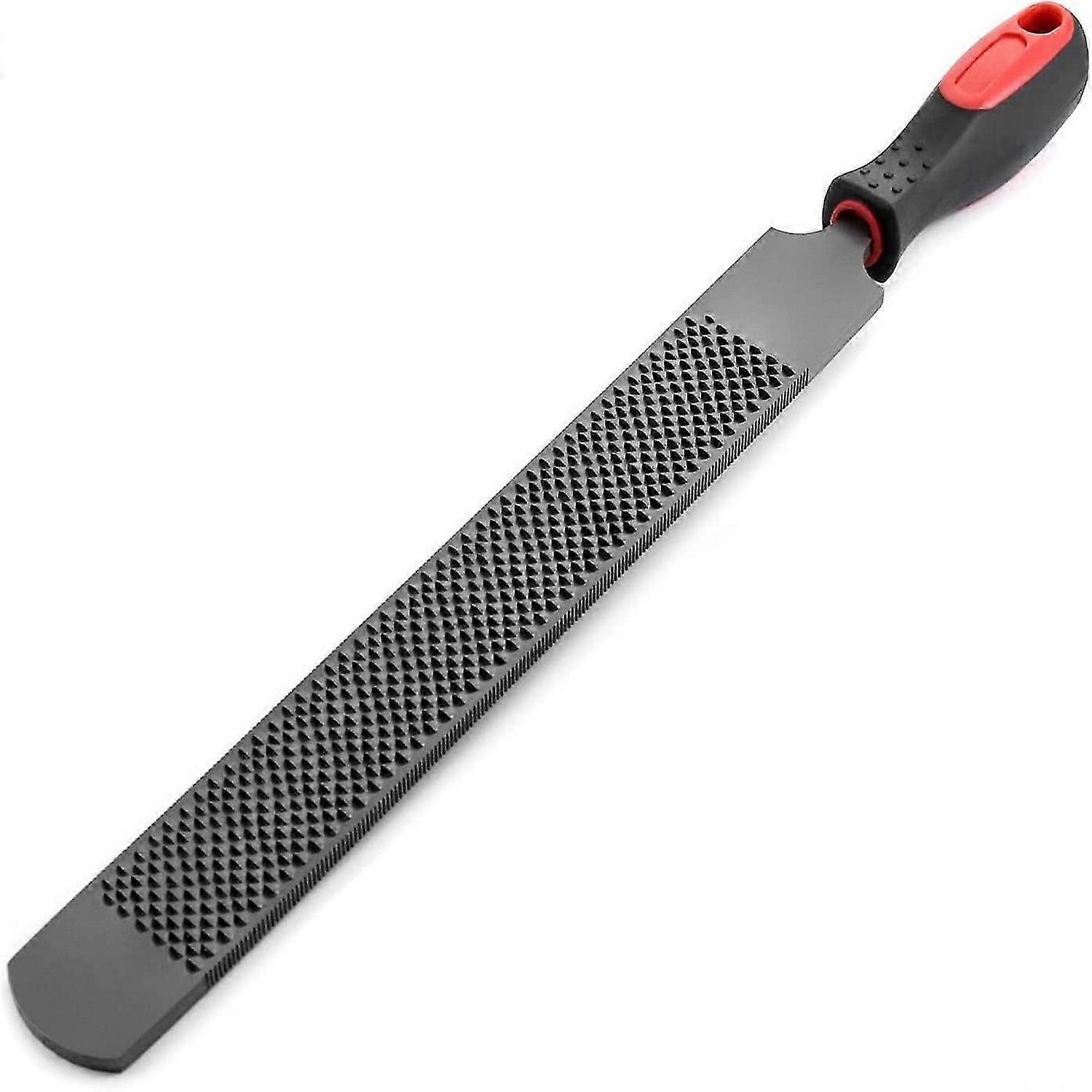 14" Farrier Rasp File Double-Sided Hoof File, Farrier Hoof Rasp with Rubber Handle, Goat Rasp