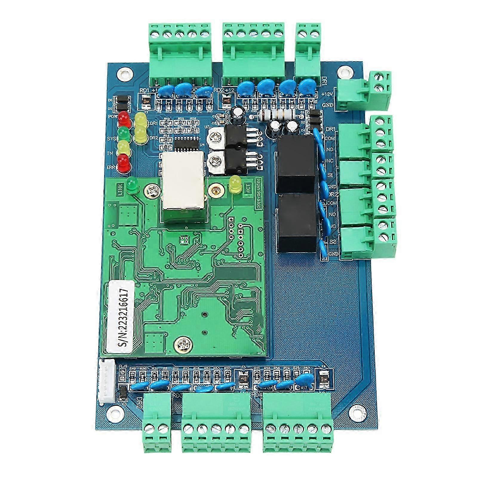2 Türen Access Controller PCB Fernbedienung Sicherheitsnetzwerk Access Control Panel
