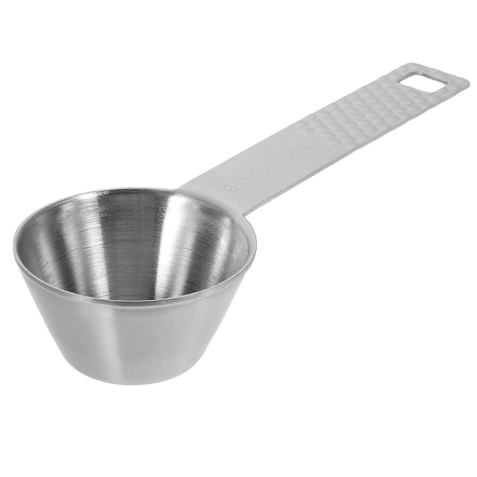 Stainless Steel Measuring Spoon Ergonomic Handle Multipurpose Home Users 1Pack