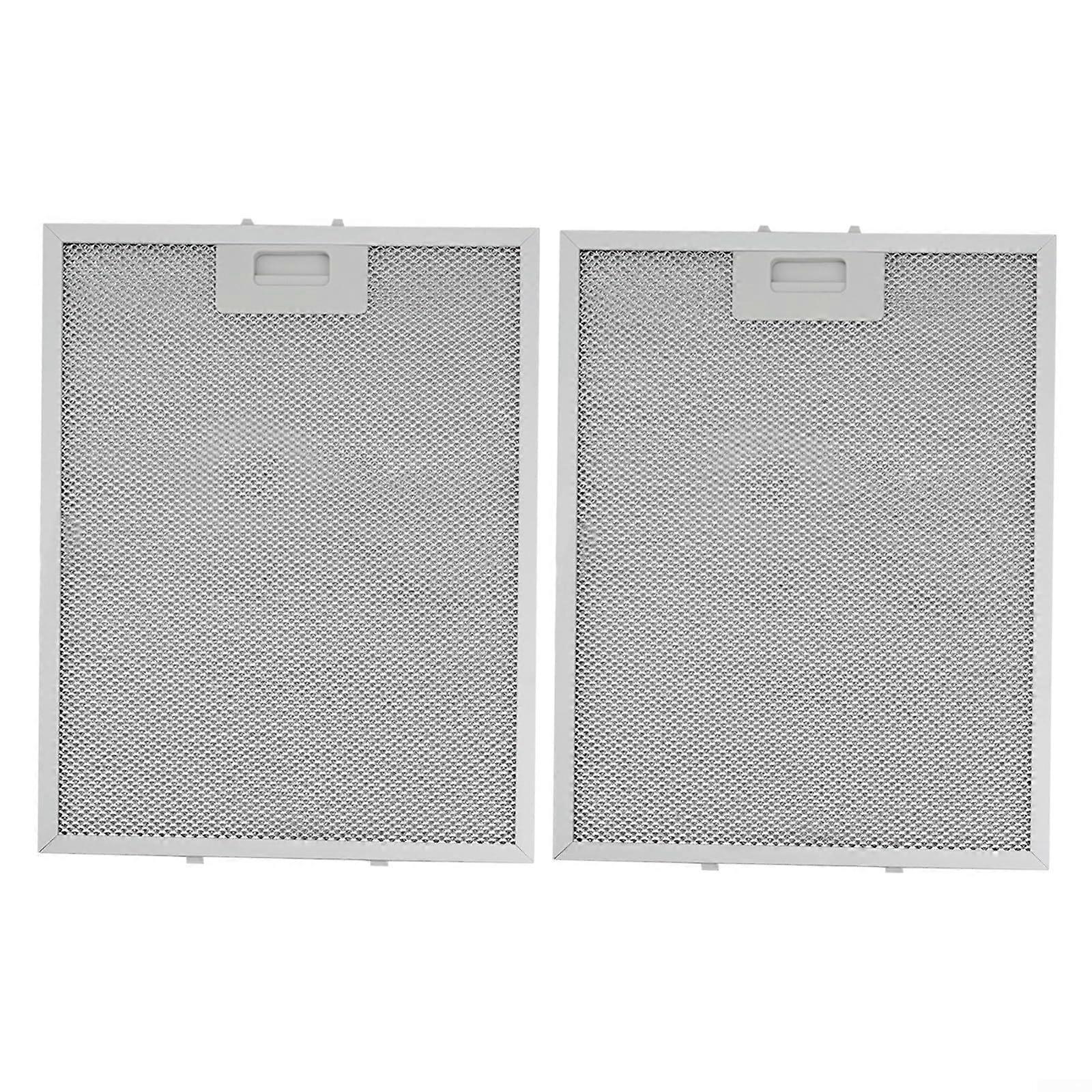 AluminiumMeshFilter for range hood maintenance, indispensable kitchen accessory, 2 pieces