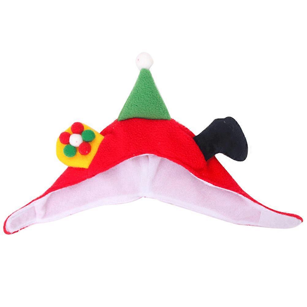 Christmas Pet Hat for Cats and Dogs – Festive Cap with Colorful Boot Design, Soft and Comfortable Costume Accessory for Holiday Parties, Photo