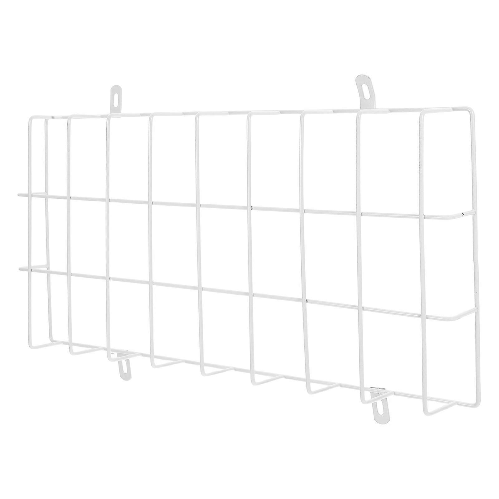Wall Mounted Safety Cage for Emergency Lighting, Protective Wire Guard for Exit Signs, Durable Metal Cover with Extended Damage Protection, Easy