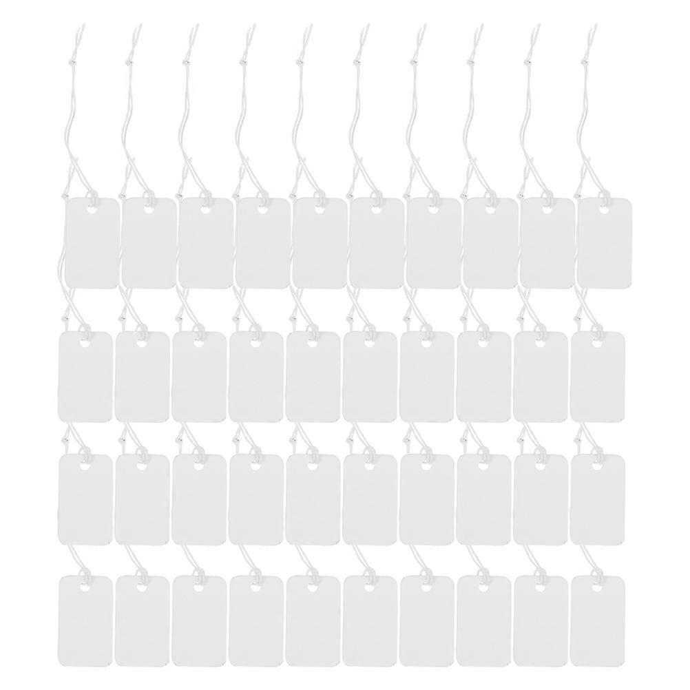 200pcs Blank Paper Tags for Handwritten Price Labels Multi Functional