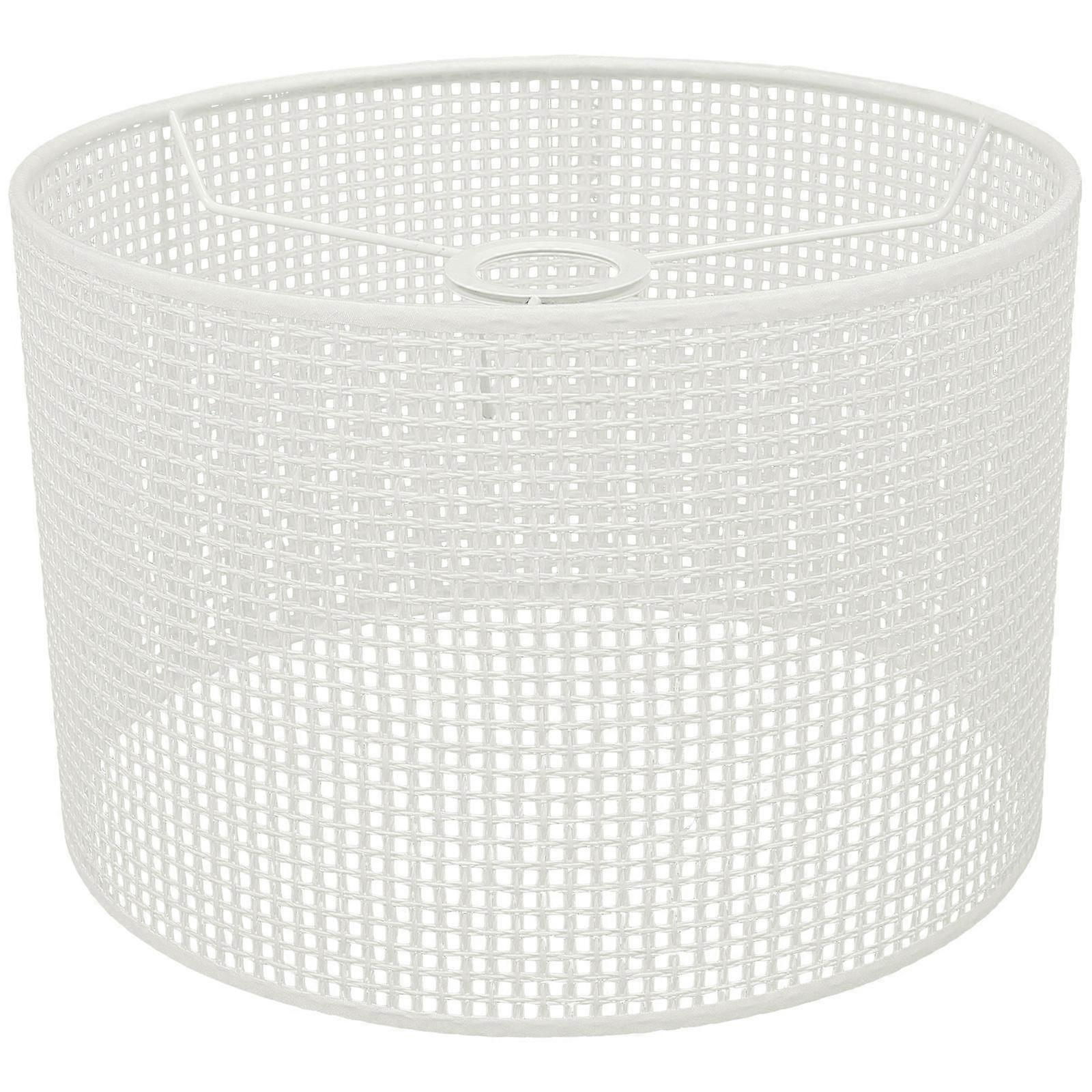 Natural Fabric Lampshade Woven Lampshade For Table Lamp Floor Light Bedroom Dust Proof 1Set