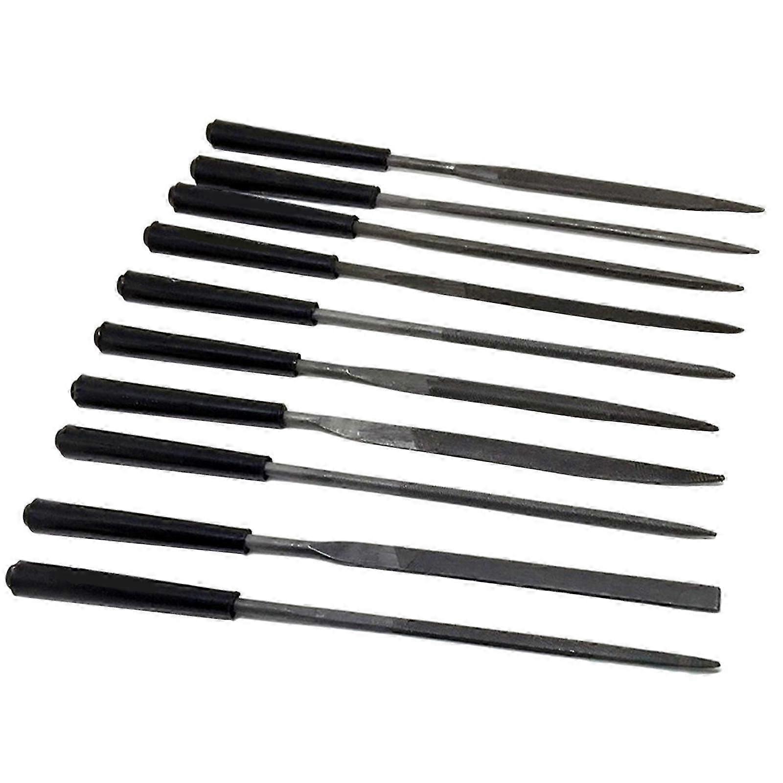 Guitar Nut Fret File Set, 10 files