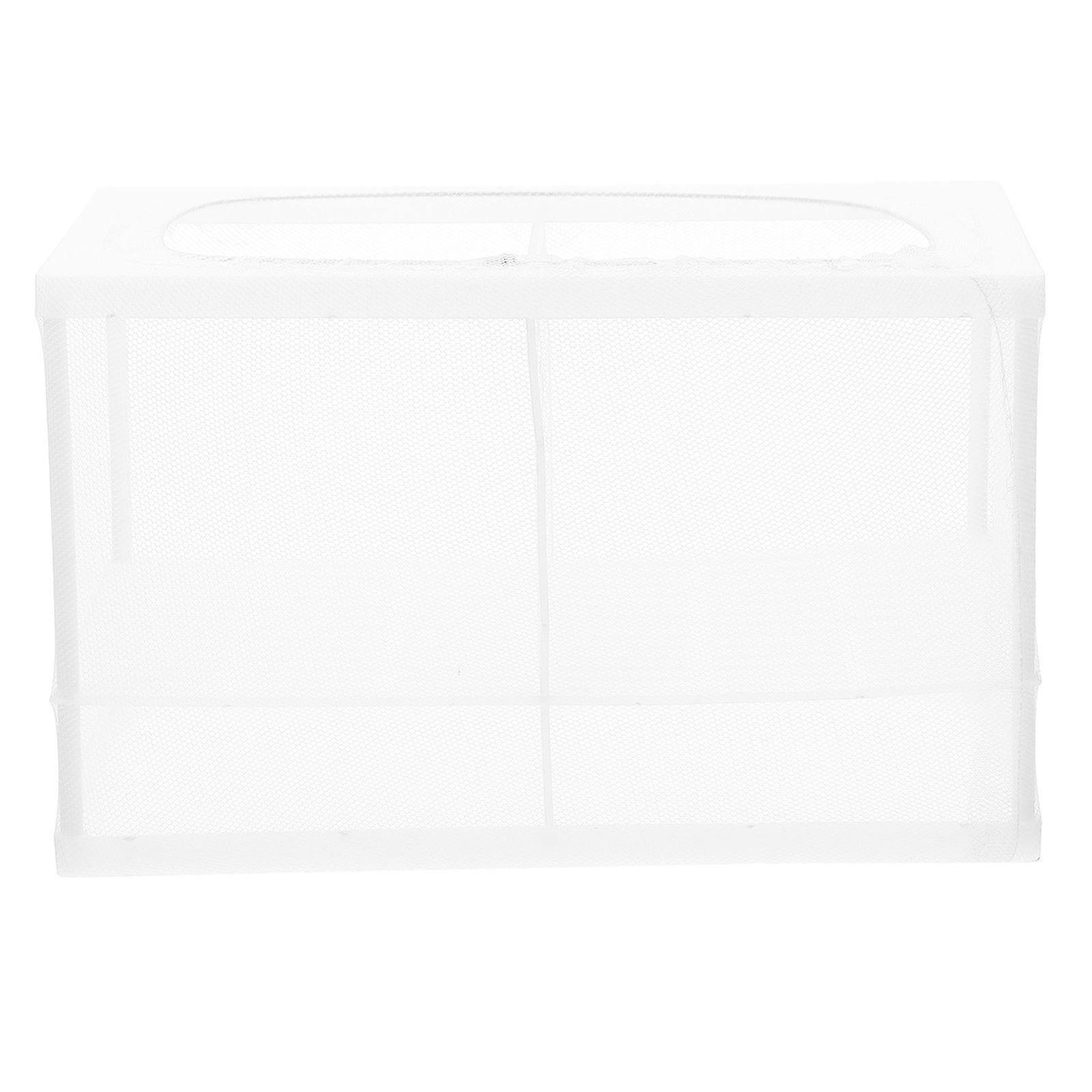 Fish Tank Hatchery Incubator Isolation Mesh Box Suction Cup Design Rectangular Shape For Fish Separation 1Pack