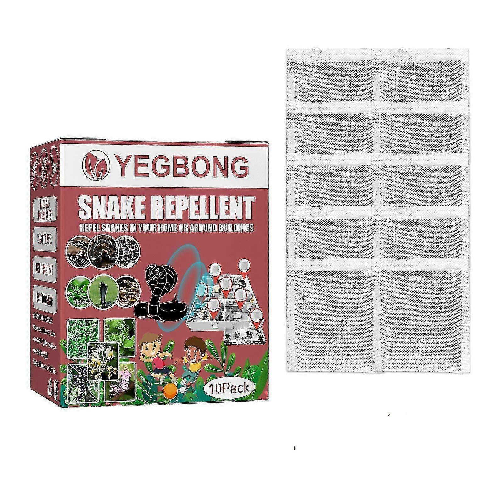 10Pack Snake Repellent for Yard Powerful, Outdoor Snake Away Repellent, Repellant Effectively, Snake Repellant Outdoor and Home