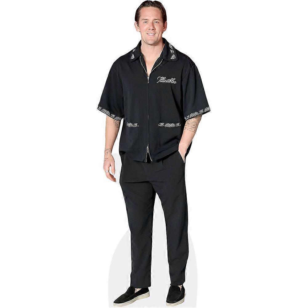 David Templer (Black Outfit) Cardboard Cutout (lifesize OR mini size). Standee. Stand Up.